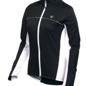 Pearl Izumi Black and White Elite Thermal Women's Cycling Jacket